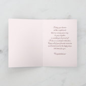 70周年記念結婚グリーティングカード カード (内部)