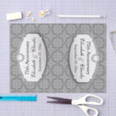 70周年記念結婚プラチナZ03 薄葉紙 (クラフト)