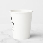 70周年記念結婚紙カップカスタム 紙コップ (左)