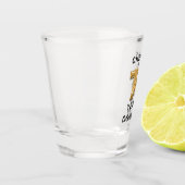 70年の人生に乾杯 誕生日 ショットグラス (左)
