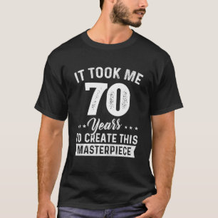 70年の最高傑作70誕生日70 Tシャツ