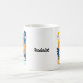 70年の若いがまだ粉砕70レトロ コーヒーマグカップ (中央)