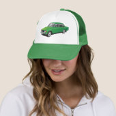 70年代からのスウェーデンのクラシックなファミリー・カー キャップ (インサイチュ)