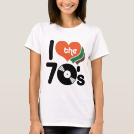70年代が大好き Tシャツ