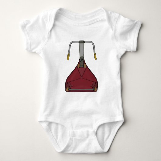 70年代と80年代を乗り越えた ベビーボディスーツ (正面)