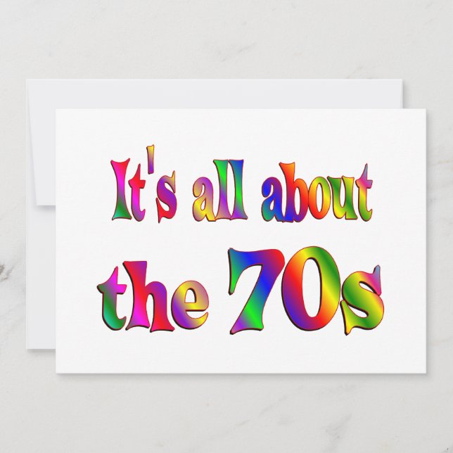70年代について (正面)