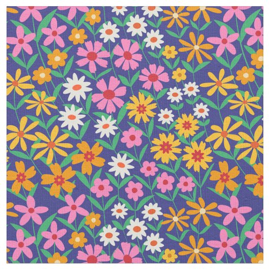 70年代のエレガントレトロな美的抽象芸術波 ファブリック (クローズアップ)