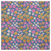 70年代のエレガントレトロな美的抽象芸術波 ファブリック (見本)