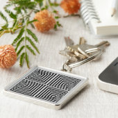 70年代のオペアート キーホルダー (側面)