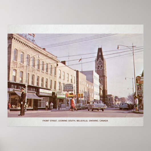 70年代のカナダビンテージ旅行 ポスター (正面)