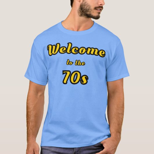 70年代のギフトへようこそ Tシャツ (正面)