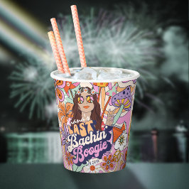 70年代のグルービーバチェロレッテパーティー ラストバッキン'ブギィ ID929 紙コップ