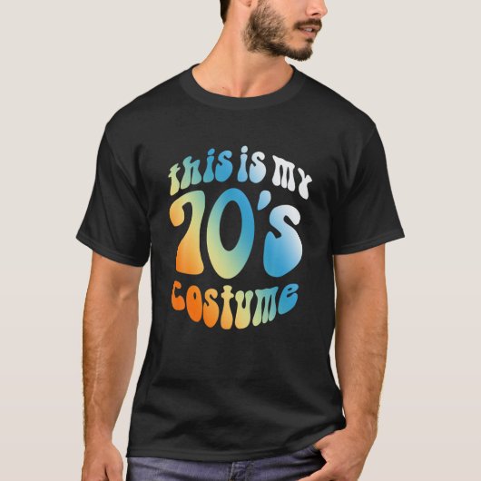 70年代のコスチュームヴィンテージレトロT 1970S Tシャツ (正面)