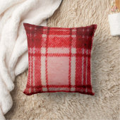 70年代のコーラルレッド クッション (ブランケット)