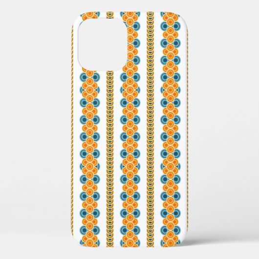 70年代のサークル列 Case-Mate iPhoneケース (裏面)