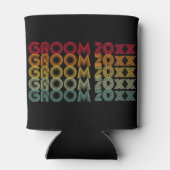 70年代のスタイルレイヤード文字グルーミング 缶クーラー (裏面)