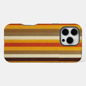 70年代のストライプ村木アクセサリー iPhoneケース (裏面横)