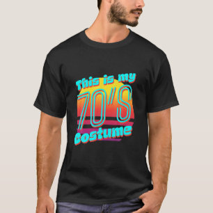 70年代のテーマ・デザインが大好きな70年代の衣装 Tシャツ