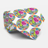 70年代のディスコのレトロ ネクタイ (ロール)