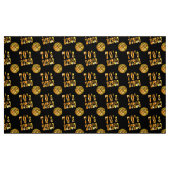 70年代のディスコ模様 ファブリック (ファットクウォーター)