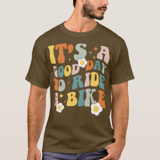 70年代のバイクに乗るのはいい日だ Tシャツ