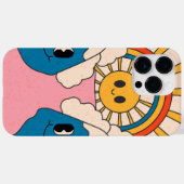 70年代のヒッピースタイル  ケース・メイト iPhoneケース Case-Mate iPhoneケース (裏面 (横))
