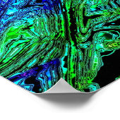 70年代のブラックライトポスター ポスター (角)