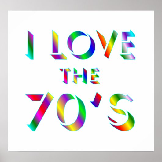70年代のポスターを愛する ポスター (正面)