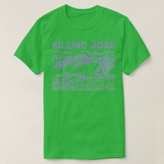 70年代のポストパンク殺人ジョーク Tシャツ (デザイン正面)