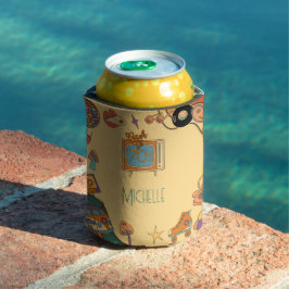 70年代のレトロなグルービーに戻る 缶クーラー