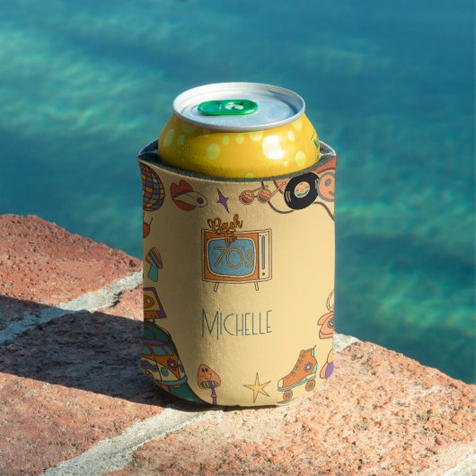 70年代のレトロなグルービーに戻る 缶クーラー (インサイチュ プール)