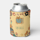 70年代のレトロなグルービーに戻る 缶クーラー (缶正面)