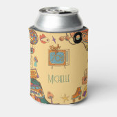 70年代のレトロなグルービーに戻る 缶クーラー (缶裏面)