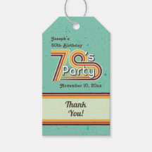 70年代のレトロなストライプパーティー