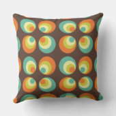 70年代のレトロの枕 クッション (裏面)