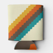 70年代のレトロパターン 缶クーラー (裏面)