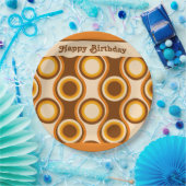 70年代のレトロパーティー ペーパープレート (パーティー)