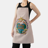 70年代のレトロマザーアース・グラフィック エプロン (インサイチュ)