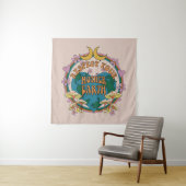 70年代のレトロマザーアース・グラフィック タペストリー (インサイチュ)