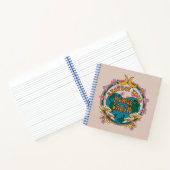 70年代のレトロマザーアース・グラフィック ノートブック (内部)