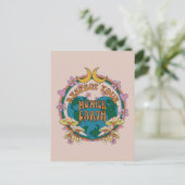 70年代のレトロマザーアース・グラフィック ポストカード (スタンド正面)