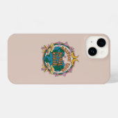 70年代のレトロマザーアース・グラフィック iPhoneケース (裏面横)