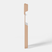 70年代のレトロ笑顔デイジー花 iPhoneケース (左側面)