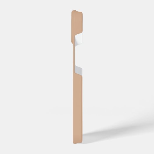 70年代のレトロ笑顔デイジー花 iPhoneケース (左側面)