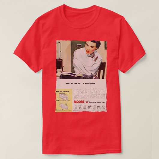 70年代のヴィンテージが原因で作業が困難 Tシャツ (デザイン正面)