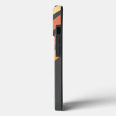 70年代のヴィンテージレトロカラフル ストライプの Case-Mate iPhoneケース (裏面 / 左)