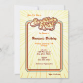 70年代の夜の招待状 招待状 (正面)