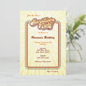 70年代の夜の招待状 招待状 (スタンド正面)