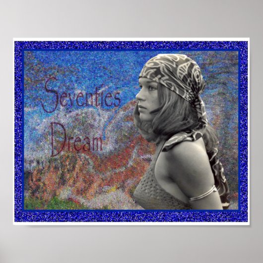 70年代の女の子を夢見る ポスター (正面)