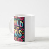 70年代の子供 コーヒーカップ - オリジナルマグカップ ジョークグッズ (正面左)